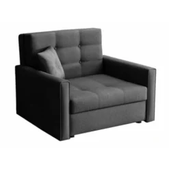 Poltrona Columbus 101, Tatum 283, 85x103x98cm, Arazzo, Gambe: Plastica, Metallico, Parzialmente Assemblati