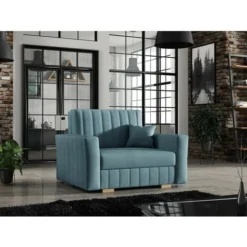 Poltrona Columbus 135, Kronos 31, 83x115x96cm, Arazzo, Gambe: Plastica, Di Legno, Mobile Già Assemblato -Negozio al dettaglio VIDAXL || HOMCOM || Songmics 95993352 3