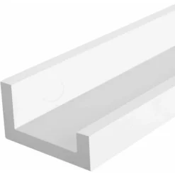 Songmics Mensole A Muro Di Legno Per Cornici E Libri, Ripiani Da Esposizione Con Montaggio Invisibile, 110 X 10 Cm, MDF Bianco -Negozio al dettaglio VIDAXL || HOMCOM || Songmics 96922943 4