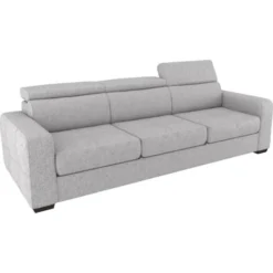 DIVANO LIPSIA 3P CON POUF ESTRAIBILE