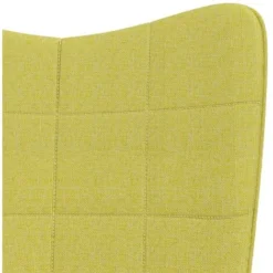 Nova Sedia Con Piedi A Dondolo Rivestita In Tessuto Vari Colori Colore : Verde 9 Nova Sedia Con Piedi A Dondolo Rivestita In Tessuto Vari Colori Colore : Verde -Negozio al dettaglio VIDAXL || HOMCOM || Songmics 97115440 5