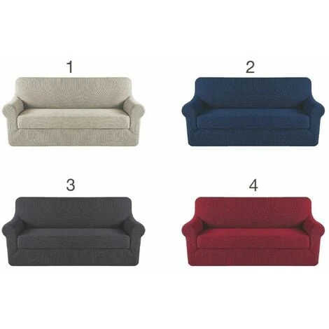 Copridivano 3 Posti Elasticizzato 170x243 Cm In Poliestere E Spandex 1 Copridivano 3 Posti Elasticizzato 170x243 Cm In Poliestere E Spandex