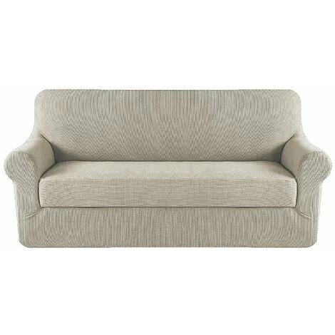 Copridivano 3 Posti Elasticizzato 170x243 Cm In Poliestere E Spandex 4 Copridivano 3 Posti Elasticizzato 170x243 Cm In Poliestere E Spandex - immagine 4