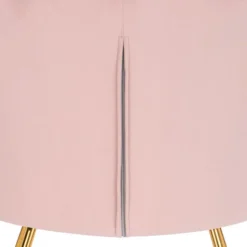 Poltrona Sedia Relax Con Schienale E Seduta In Velluto Rosa Struttura Metallo -Negozio al dettaglio VIDAXL || HOMCOM || Songmics 98496096 3