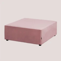 SKLUM Moduli Per Divano In Terciopelo Kata Rosé Pouf