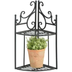 Mensola Pensile Ad Angolo Per Piante 22,0 X 22,1 X 47,2 Cm Esschert Design