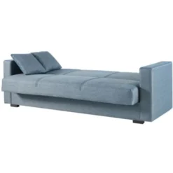 Divano Letto Afrodite 3 Posti Grigio-blu, 212x80x87 Cm -Negozio al dettaglio VIDAXL || HOMCOM || Songmics 98886594 3
