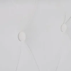 Divano Chesterfield A 2 Posti Divano Fisso Sofa Da Soggiorno In Pelle Artificiale Bianco ITD26730 -Negozio al dettaglio VIDAXL || HOMCOM || Songmics 99893019 3