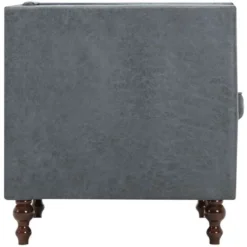 Divano Chesterfield A 2 Posti Divano Fisso Sofa Da Soggiorno Rivestito In Tessuto Grigio ITD68629 -Negozio al dettaglio VIDAXL || HOMCOM || Songmics 99903381 3